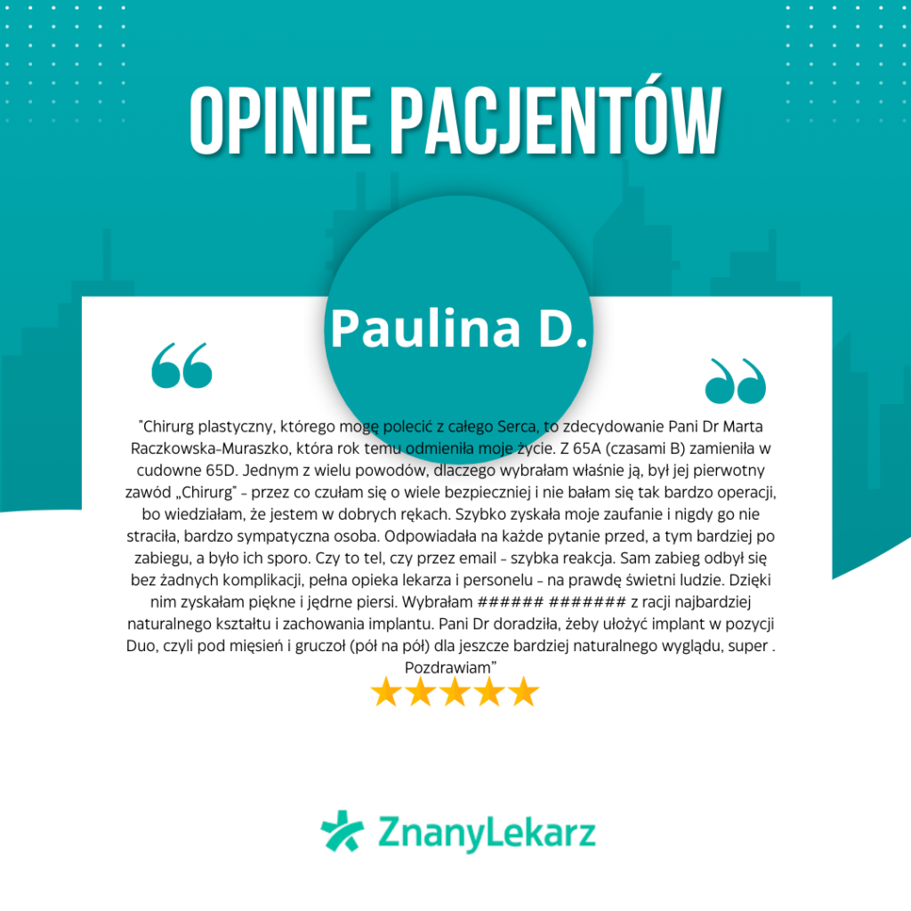 Opinie dr Raczkowska kraków