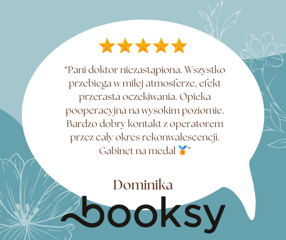 Opinie o gabinecie booksy