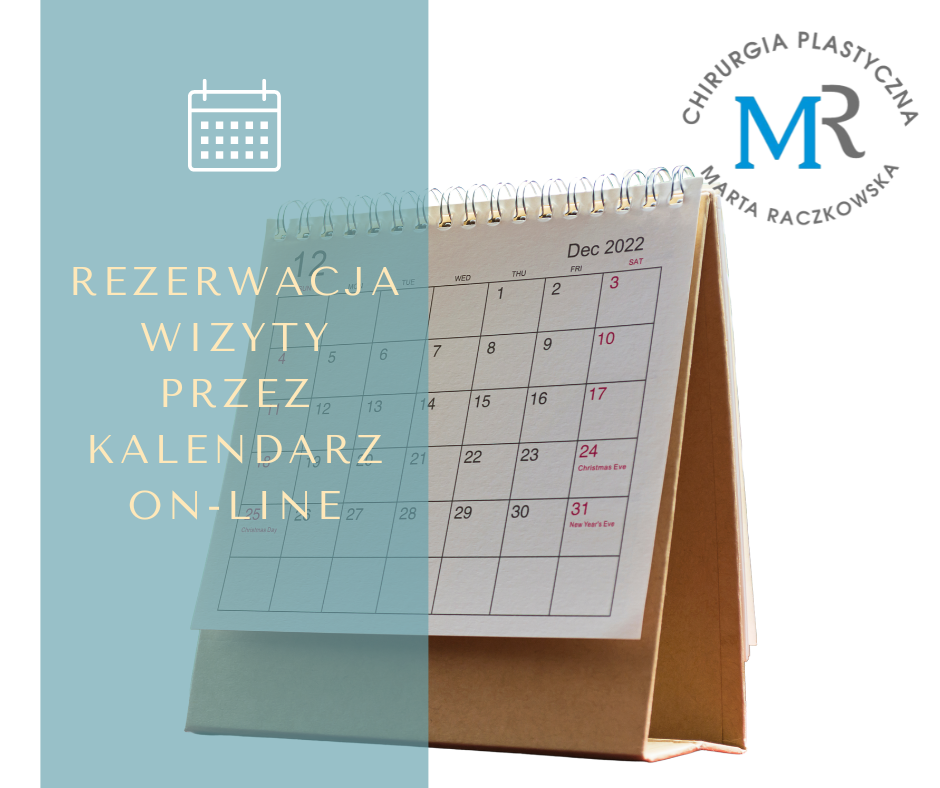 Kalendarz i zapisy dr Raczkowska chirurgia plastyczna kraków